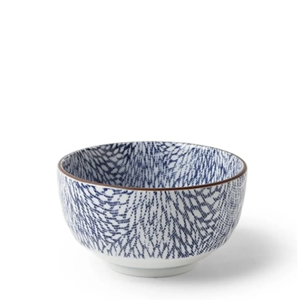 Aizome Mums 5" Soup Bowl
