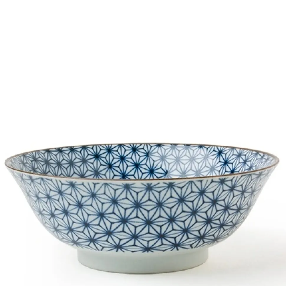 Asanoha Colors 7.25" Bowl - Blue
