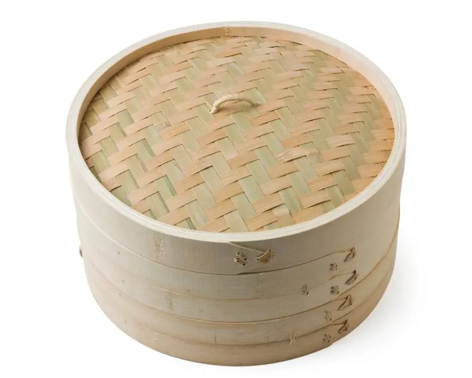 Bamboo Steamer Set 12"