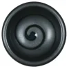 Black Swirl 3" Sauce Dish