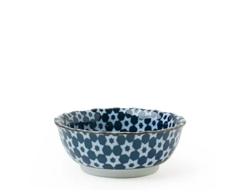 Blue & White Sauce Dish Set