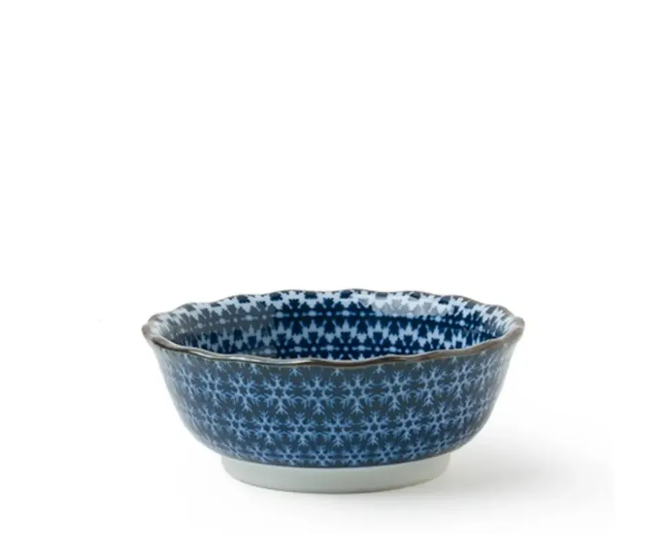 Blue & White Sauce Dish Set