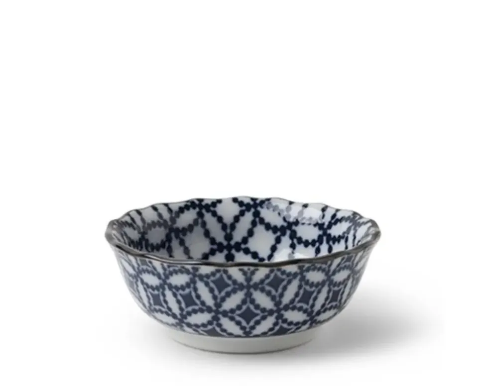 Blue & White Sauce Dish Set