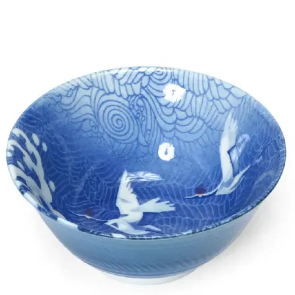 Blue Cranes 6" Bowl