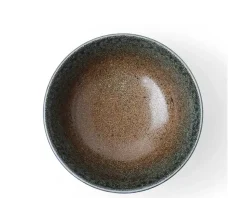 Blue Sand Crackle Bowl 8-1/2