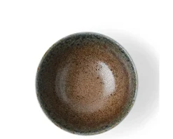Blue Sand Crackle Bowl 6-1/4