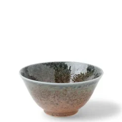 Blue Sand Crackle Bowl 5-1/4"