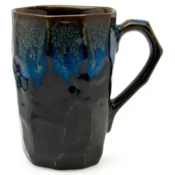 Boulder Tall Mug - Black & Blue