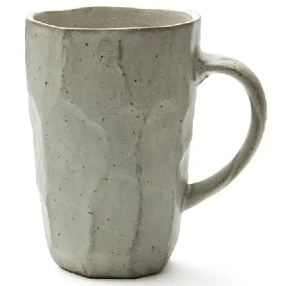 Boulder Tall Mug - White