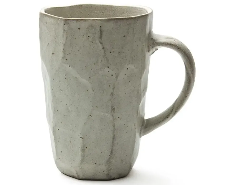 Boulder Tall Mug - White