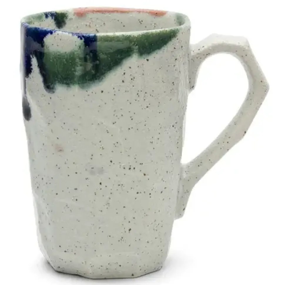 Boulder Tall Mug - White