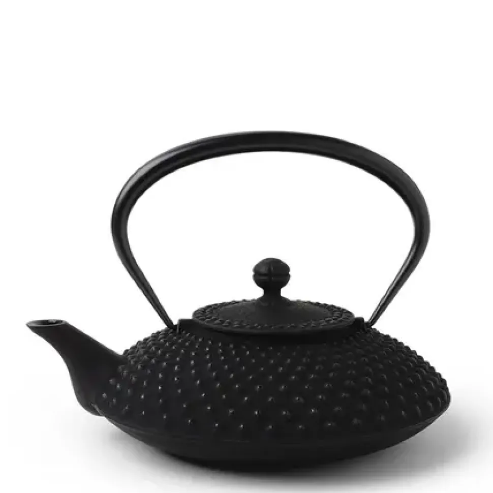 Cast Iron Teapot Flat Hailstone 1.08L