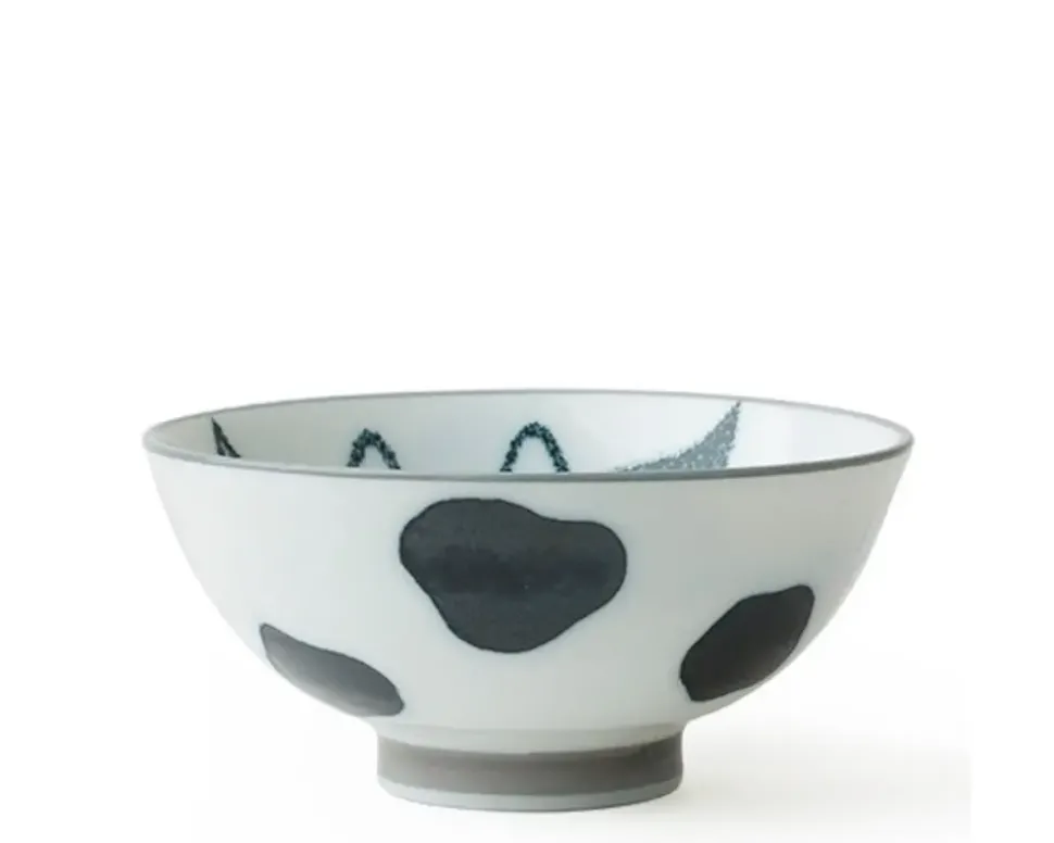 Cow 4.25" Rice Bowl