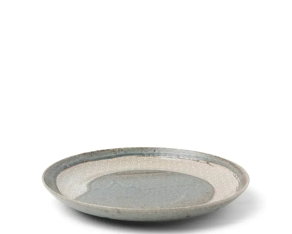 Enso Green Plate 8-1/2"