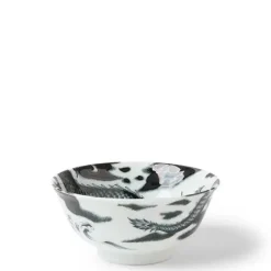Flying Dragon 5.75" Bowl Gray