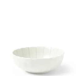 Kasa Lines White 5.5" Bowl