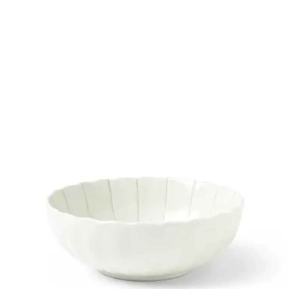 Kasa Lines White 5.5" Bowl