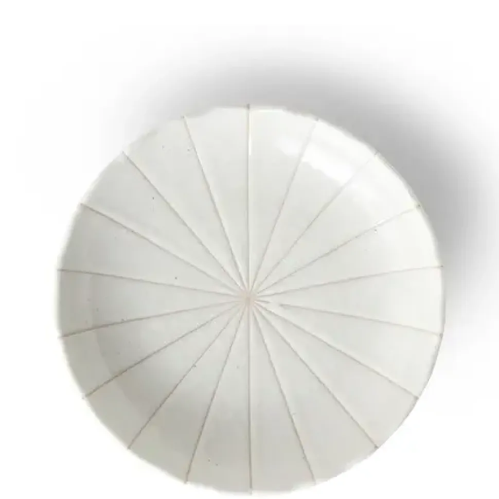 Kasa Lines White 6.5" Plate