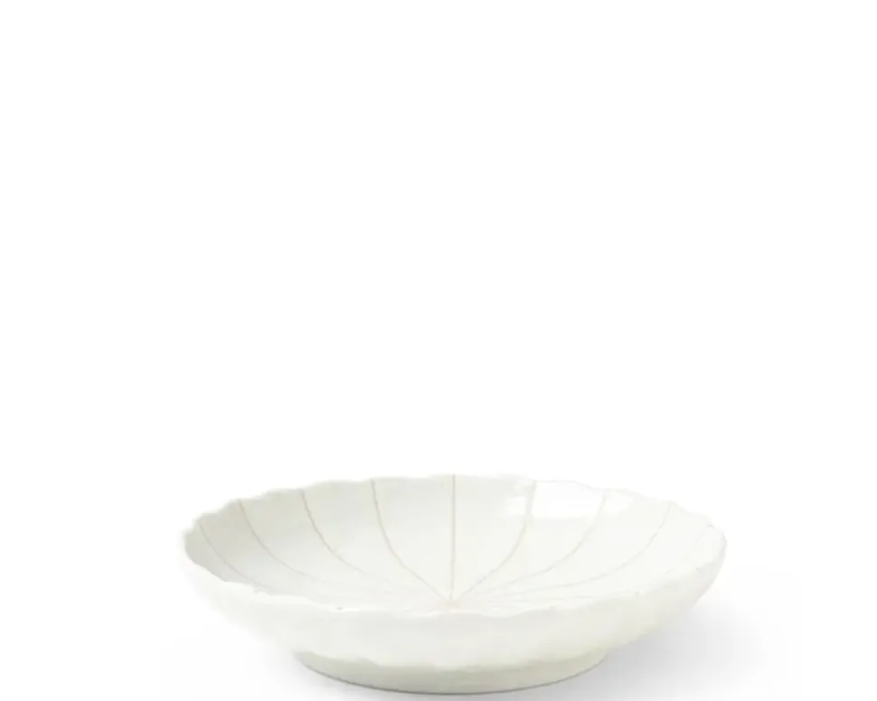 Kasa Lines White 6.5" Plate