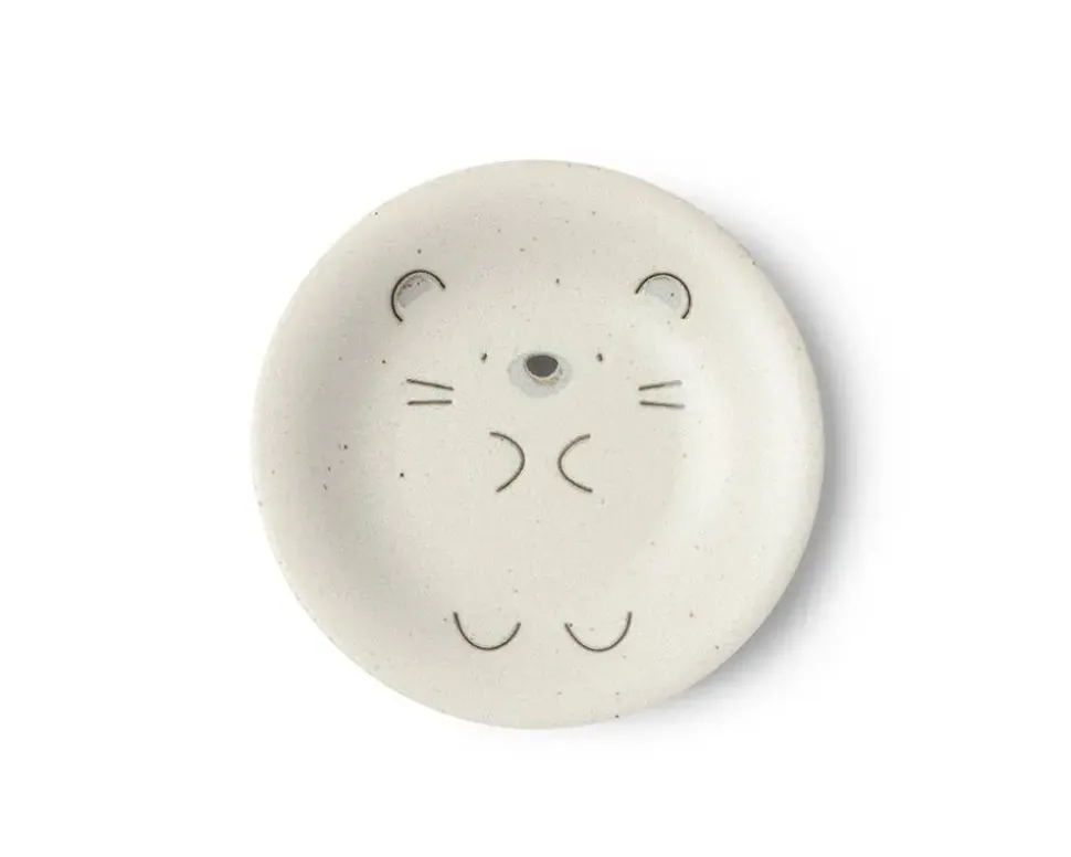 Mogu Mogu Hedgehog Plate 6.5"