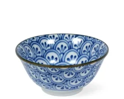 Monyou 6" Hana Seigaiha Bowl