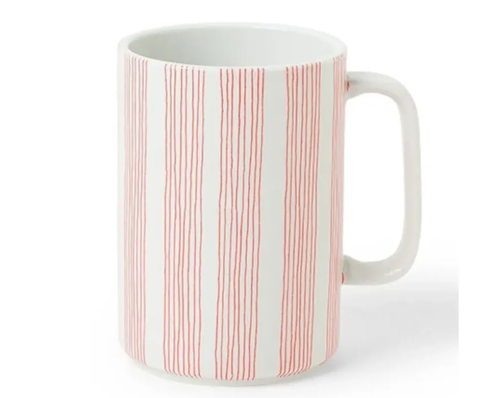 Mug Red Obi Stripe