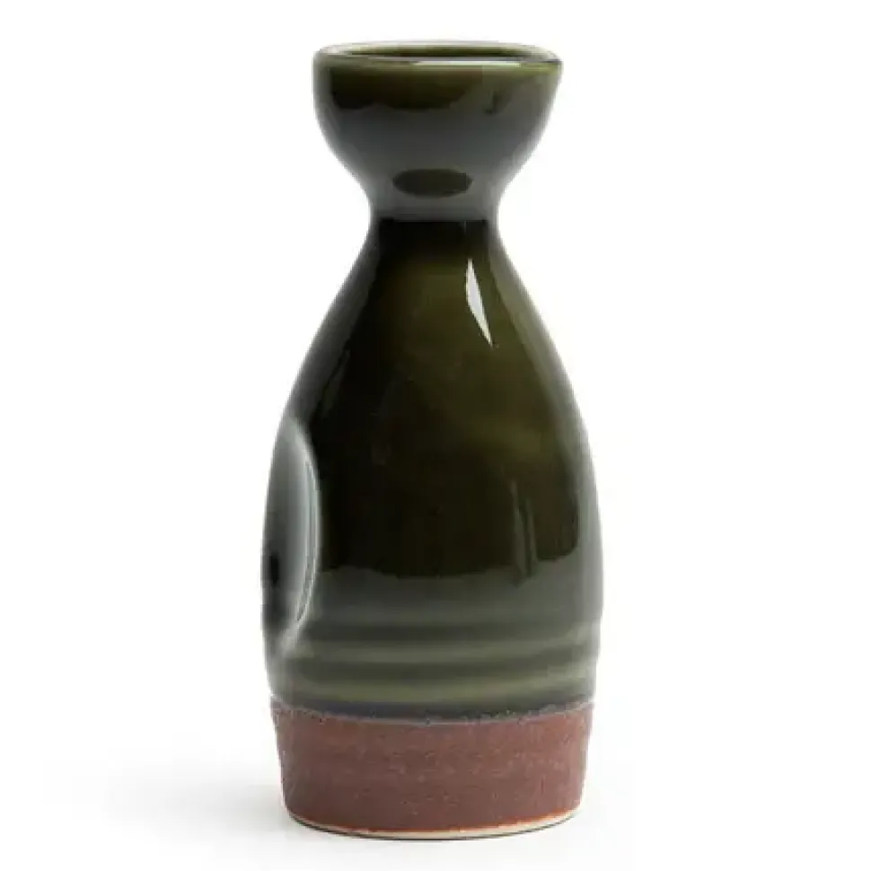 Oribe Green 10 Oz. Sake Bottle