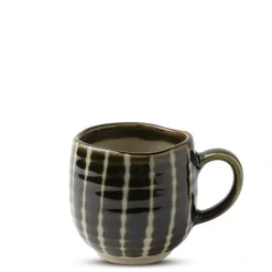 Oribe Green Striped 8 Oz. Mug