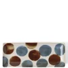 Rustic Dots Rectangle Plate