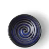 Sauce Dish Lapis Crystalline Swirl