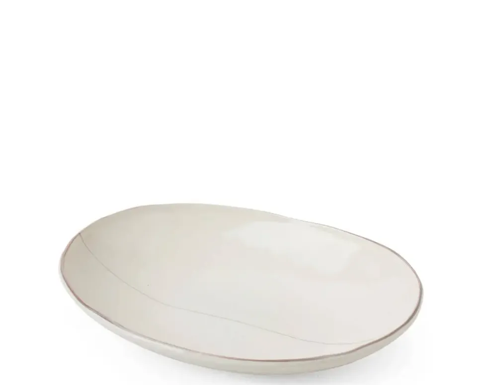 Shiratama 9.5" X 7" Oval Bowl
