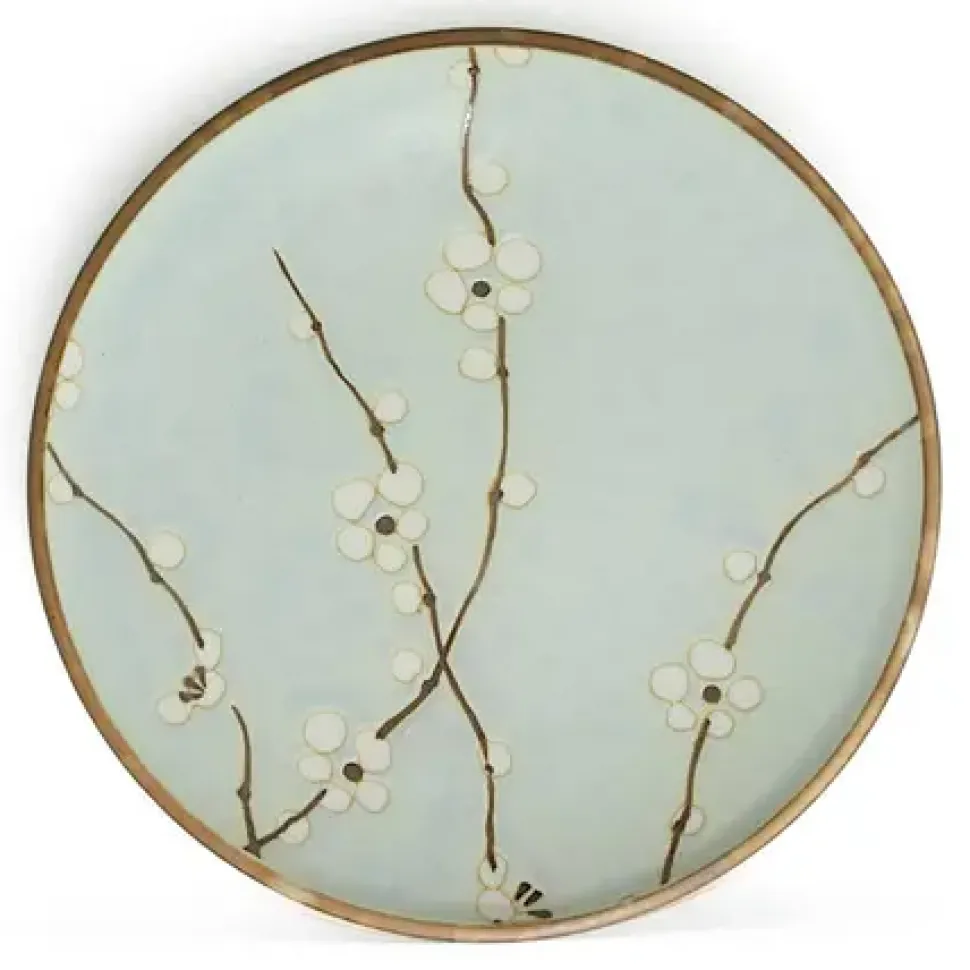 Spring Blossoms 7.75" Round Plate