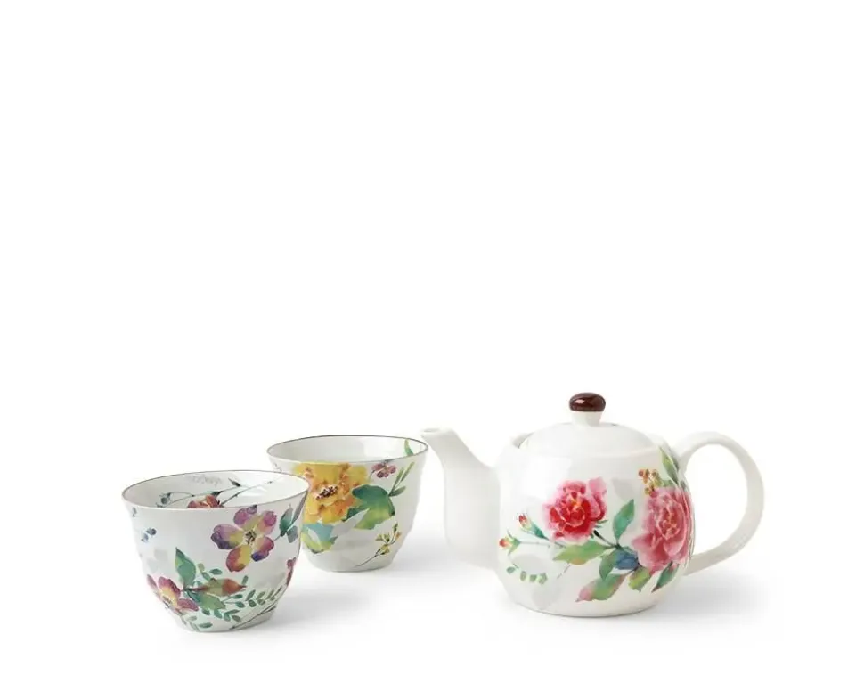 Spring Floral Tea Set