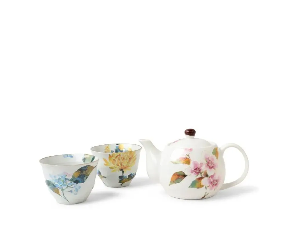Summer Floral Tea Set