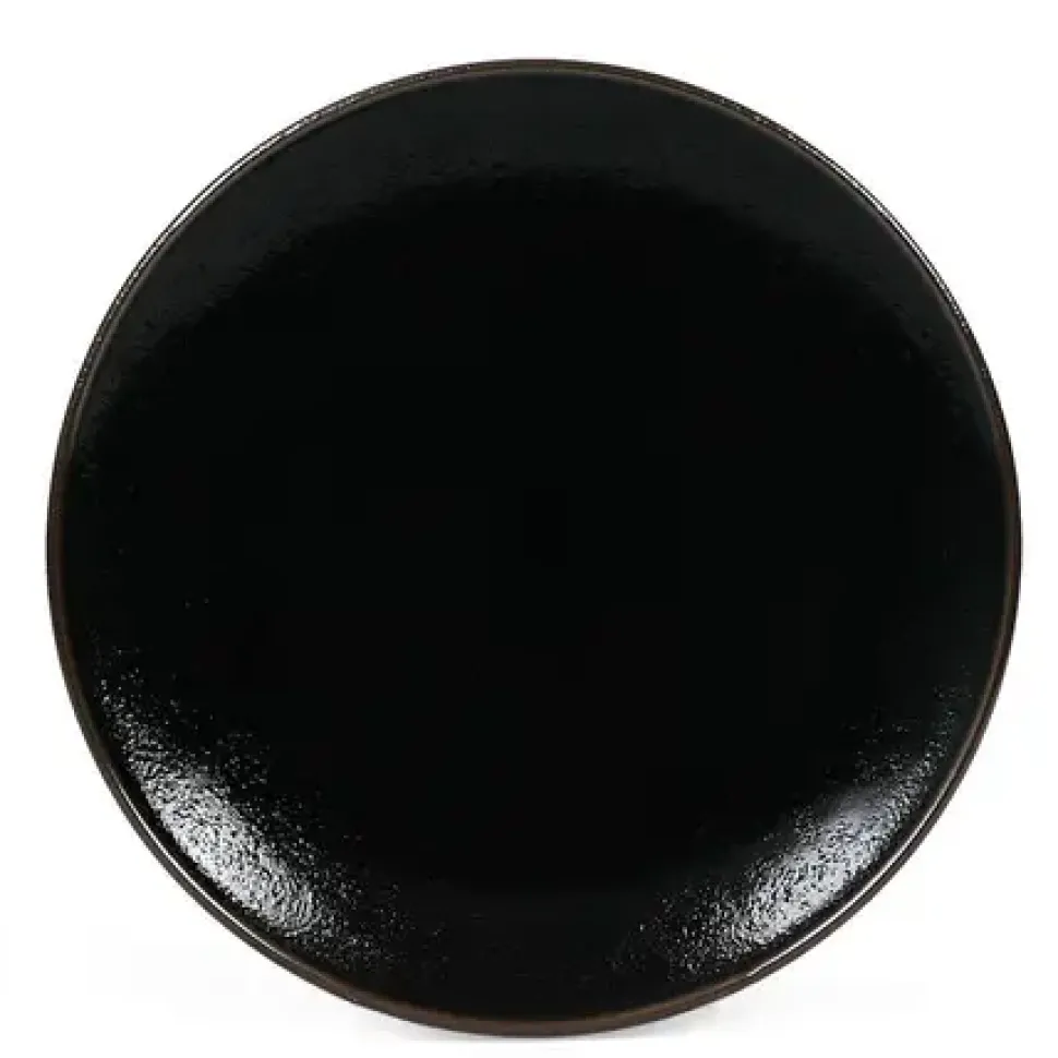 Tenmoku 10" Round Plate