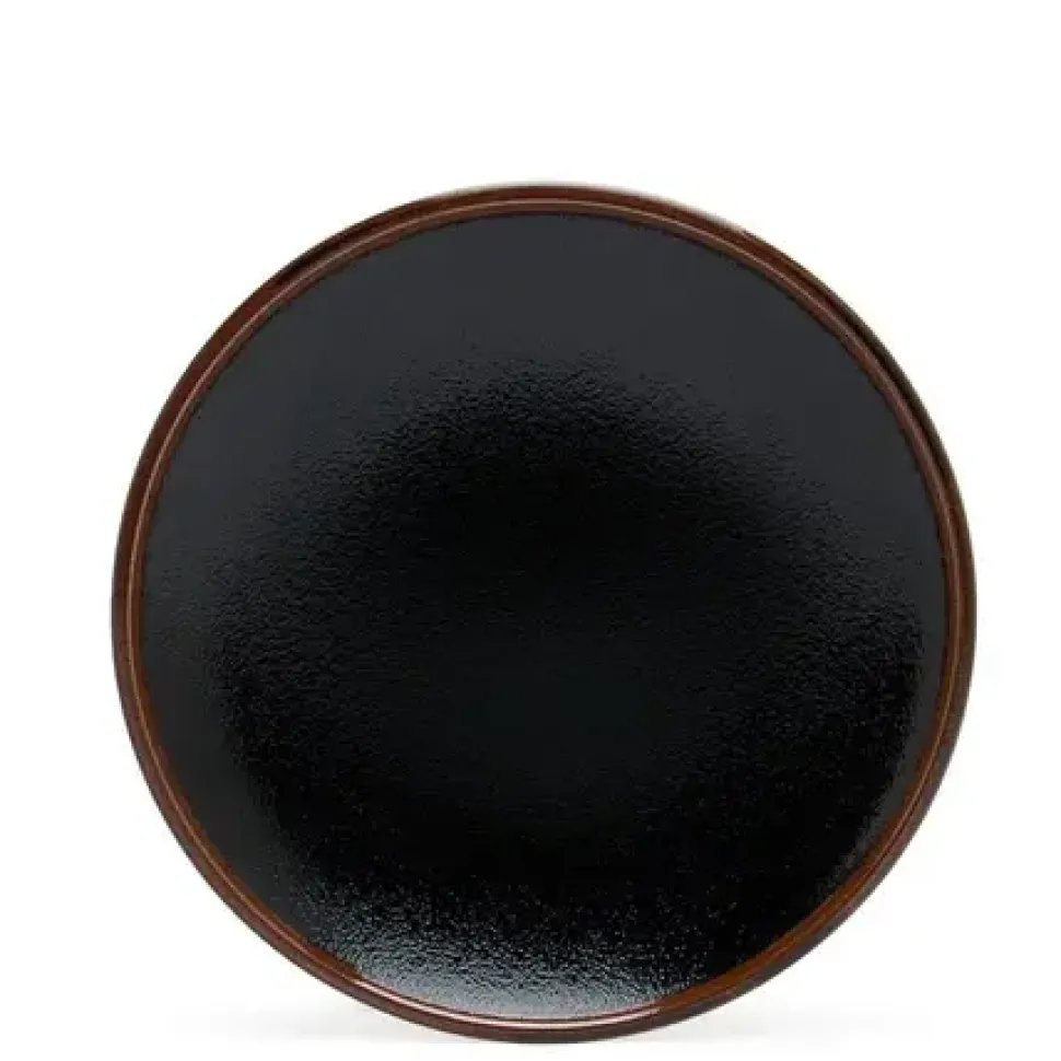 Tenmoku 6.5" Round Plate