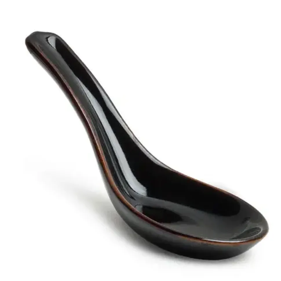 Tenmoku Soup Spoon