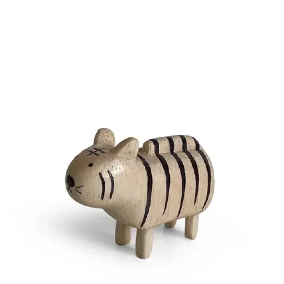 T-Lab Wooden Animal Zodiac Tiger