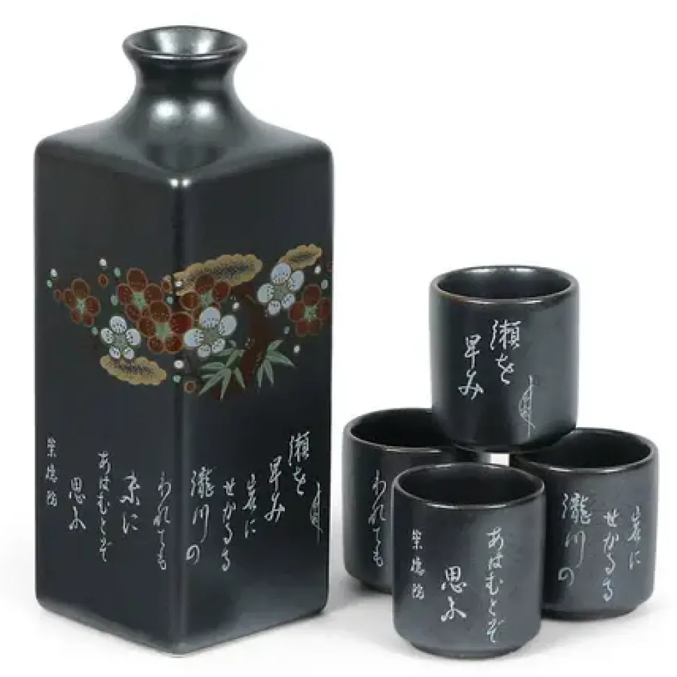 Ume Poem Sake Set
